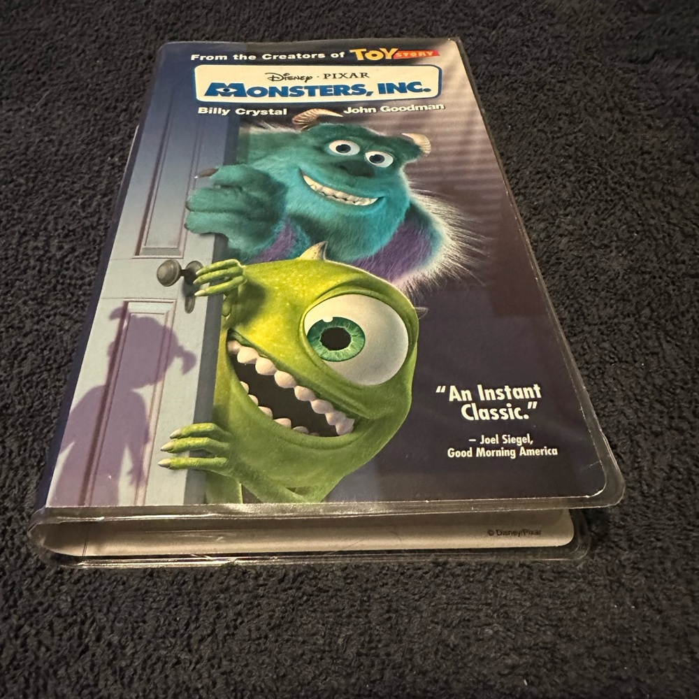 Monsters Inc. VHS
